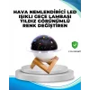 Gece lambası özellikli taşınabilir nemlendirici ve aromaterapi cihazı USB girişli