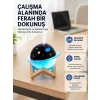Gece lambası özellikli taşınabilir nemlendirici ve aromaterapi cihazı USB girişli