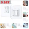 Geçmeli Klips Eşya Sabitleme Askısı 5 SET (5047)