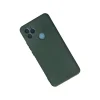 General Mobile Gm 21 Kılıf Nano İçi Kadife Silikon - Koyu Yeşil