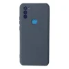 General Mobile Gm 21 Plus Kılıf Nano İçi Kadife Silikon - Gri