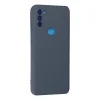 General Mobile Gm 21 Plus Kılıf Nano İçi Kadife Silikon - Gri