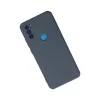 General Mobile Gm 21 Plus Kılıf Nano İçi Kadife Silikon - Gri