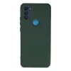 General Mobile Gm 21 Plus Kılıf Nano İçi Kadife Silikon - Koyu Yeşil