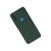 General Mobile Gm 21 Plus Kılıf Nano İçi Kadife Silikon - Koyu Yeşil