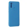 General Mobile Gm 21 Plus Kılıf Nano İçi Kadife Silikon - Mavi