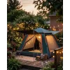 Geniş Aile Kamp Çadırı 240x210 cm Güneşlikli Otomatik Kurulum Outdoor Çadır