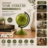 GLOBE KÜÇÜK METAL DÜNYA BİBLOSU - DEKORATİF SÜS EŞYASI (5047)