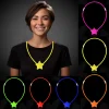 Glow  Yıldız Kolye - Glow Kolye - Glow Partisi Yıldız Kolye 6 Adet