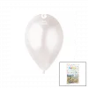 GM-110-28 METALİK - BEYAZ BALON 11'' - 28CM - 100 PARÇA (5047)