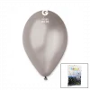 GM-110-38 METALİK - GÜMÜŞ BALON 11'' - 28CM - 100 PARÇA (5047)