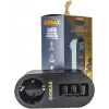 Gobax Termal Akım Korumalı Akıllı Priz 3xusb Li, Çocuk Korumalı, Led Işıklı, Yüksek Isıya Dayanıklı (5047)