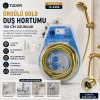 GOLD ÖRGÜLÜ DUŞ HORTUMU 150CM VAKUMLU AMBALAJ (5047)