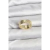 Gold Renk Model Kadın Yüzük