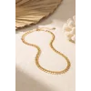 Gold Renk Pul Model 60 cm Kadın Kolye