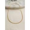 Gold Renk Topçcuk Model 60 cm Kadın Kolye