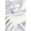 Gold Renk Zirkon Taşlı Sıralı Kutup Yıldızı Model Şahmeran