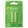 GP ReCyko 2600mAh AA Şarj Edilebilir Kalem Pil 2lİ Paket