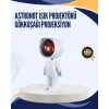 Gün Batımı Efekti Sunan Astronot LED Masa Lambası