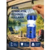 Güneş Enerjili Katlanabilir Kızaklı Kamp Feneri – USB Şarjlı, Çok Yönlü ve Dayanıklı Tasarım