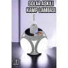 Güneş Enerjili Solar Aydınlatma Kamp Çadır Lambası Şarjlı Ampül Led Şarjlı El Feneri Işıldak