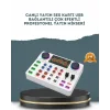 Gürültü Engelleme Özellikli Canlı Yayın Ses Kartı