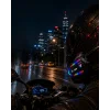 Gürültü Engelleyici Motosiklet Kask Intercom Uzun Pil Ömürlü Tasarım