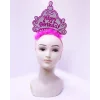 Happy Birthday Neon Pembe Renk Doğum Günü Tacı 24x15 cm