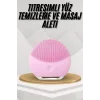Hassas Ciltlere Özel Titreşimli Yüz Temizleme ve Masaj Aleti