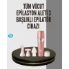 Hassas Epilasyon ve Cilt Bakım Cihazı