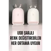 Hava Nemlendirici Aromaterapi Hava Temizleyici Renk Değiştirebilen
