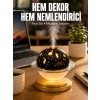 Hava Nemlendirici Renk Değiştiren Oda Kokusu Yıldızlı Projektör