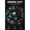 Hd 3 Kameralı Araç Kamerası Ön Arka İç Kayıt Gece Görüşlü G Sensörlü Geniş Açılı