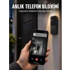 HD Kameralı Akıllı Kapı Zili | Çift Yönlü Sesli Wi-Fi Görüntülü Kapı Zili