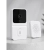 HD Kameralı Beyaz Görüntülü Kapı Zili Çift Yönlü Sesli Wi-Fi Akıllı Kapı Zili