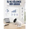 HDMI ve USB Girişli Uzun Ömürlü Ampullü Projeksiyon