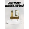 Hediyelik Kum Saati Retro Dekoratif Deniz Feneri Kum Saati