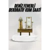 Hediyelik Kum Saati Retro Dekoratif Deniz Feneri Kum Saati
