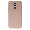 Huawei Mate 20 Lite Kılıf Nano İçi Kadife Silikon - Pudra