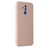 Huawei Mate 20 Lite Kılıf Nano İçi Kadife Silikon - Pudra