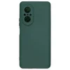 Huawei Nova 9 Se Kılıf Nano İçi Kadife Silikon - Koyu Yeşil