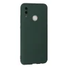Huawei P Smart 2019 Kılıf Nano İçi Kadife Silikon - Koyu Yeşil