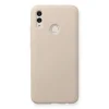 Huawei P Smart 2019 Kılıf Nano İçi Kadife Silikon - Pudra