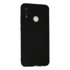Huawei P Smart 2019 Kılıf Nano İçi Kadife Silikon - Siyah