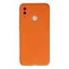 Huawei P Smart 2019 Kılıf Nano İçi Kadife Silikon - Turuncu