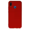 Huawei P20 Lite Kılıf Nano İçi Kadife Silikon - Kırmızı