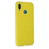 Huawei P20 Lite Kılıf Nano İçi Kadife Silikon - Sarı
