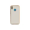 Huawei P20 Lite Kılıf Volet Silikon - Beyaz