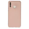 Huawei P30 Lite Kılıf Nano İçi Kadife Silikon - Pudra