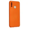 Huawei P30 Lite Kılıf Nano İçi Kadife Silikon - Turuncu